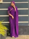 Georgette Saree with Blouse Piece